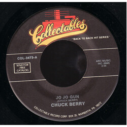 Chuck Berry Jo Jo Gun / Too Pooped To Pop USED VINYL 7INCH 45 RPM REISSUE