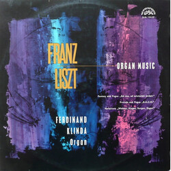 Franz Liszt / Ferdinand Klinda Organ Music Vinyl LP USED