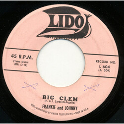 Frankie And Johnny (3) Big Clem / Together Tonight USED VINYL 7INCH 45 RPM SINGLE
