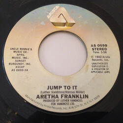 Aretha Franklin Jump To It USED VINYL 7INCH 45 RPM SINGLE STYRENE STEREO