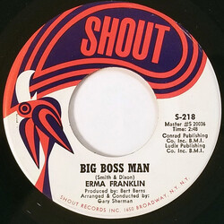Erma Franklin Big Boss Man USED VINYL 7INCH 45 RPM SINGLE