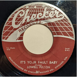 Lowell Fulson It's Your Fault Baby USED VINYL 7INCH 45 RPM SINGLE STYRENE