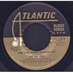 Bee Gees New York Mining Disaster 1941 / My World USED VINYL 7INCH 45 RPM SINGLE