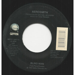 Aerosmith Blind Man USED VINYL 7INCH 45 RPM