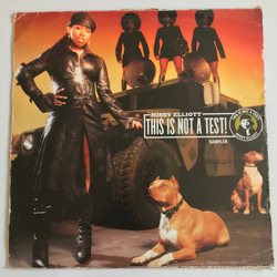 Missy Elliott This Is Not A Test! - Sampler Vinyl 12" USED