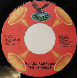The Kendalls Just Like Real People USED VINYL 7INCH 45 RPM SINGLE