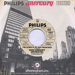 John Gregory And His Orchestra Cannon / The Streets Of San Francisco Vinyl 7" USED