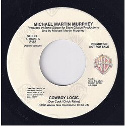 Michael Martin Murphey Cowboy Logic USED VINYL 7INCH 45 RPM PROMO