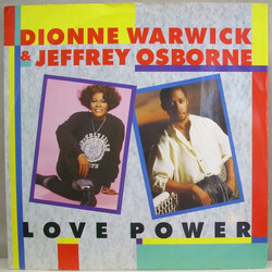 Dionne Warwick / Jeffrey Osborne Love Power VINYL 12" USED