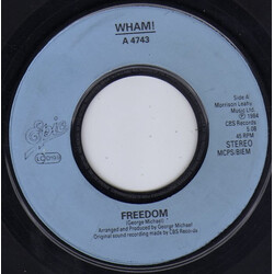 Wham! Freedom USED VINYL 7INCH 45 RPM SINGLE