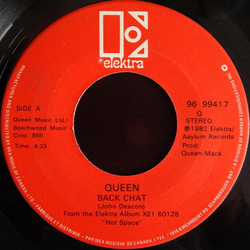 Queen Back Chat Vinyl 7" USED