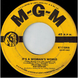 Bob Stewart (3) It's A Woman's World / Wonderful To Know USED VINYL 7INCH 45 RPM SINGLE