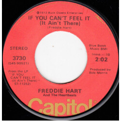 Freddie Hart And The Heartbeats If You Can't Feel It (It Ain't There) USED VINYL 7INCH 45 RPM SINGLE
