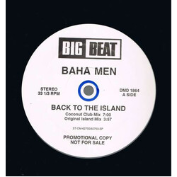 Baha Men Back To The Island Vinyl 12" USED
