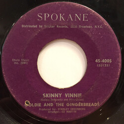 Goldie & The Gingerbreads Skinny Vinnie / Chew Chew Fee Fi Fum USED VINYL 7INCH SINGLE 45 RPM