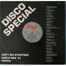 Enigma (2) Ain't No Stopping Disco Mix '81 USED VINYL 12INCH 45 RPM SINGLE