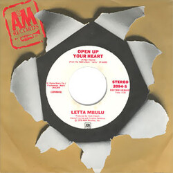Letta Mbulu Open Up Your Heart USED VINYL 7INCH 45 RPM SINGLE PROMO