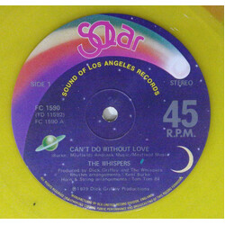 The Whispers Can't Do Without Love / Headlights USED VINYL 12INCH 45 RPM LIMITED EDITION