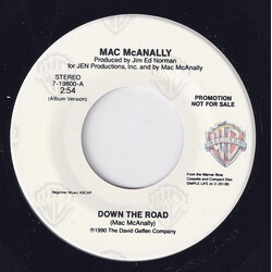 Mac McAnally Down The Road USED VINYL 7INCH 45 RPM PROMO