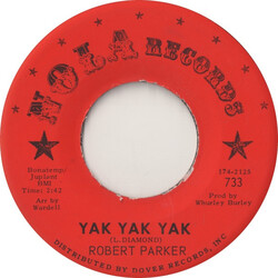 Robert Parker Yak Yak Yak / Secret Service (Makes Me Nervous) USED VINYL 7INCH 45 RPM SINGLE