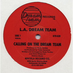 L.A. Dream Team Calling On The Dream Team USED VINYL 12INCH 33 S RPM