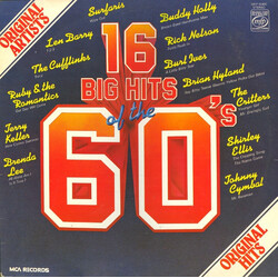Various 16 Big Hits Of The 60's Vinyl LP USED
