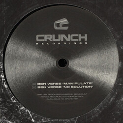 Verse Manipulate / No Solution USED VINYL 12INCH 45 RPM