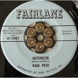 Paul Peek Watermelon USED VINYL 7INCH 45 RPM SINGLE