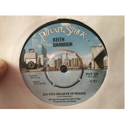Keith Barbour Do You Believe In Magic USED VINYL 7INCH 45 RPM SINGLE