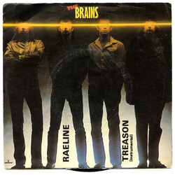 The Brains Raeline / Treason (Instrumental) USED VINYL 7INCH 45 RPM