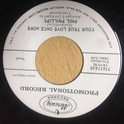 Phil Phillips (3) Your True Love Once More / What Will I Tell My Heart USED VINYL 7INCH 45 RPM PROMO