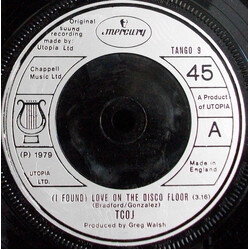 TCOJ (I Found) Love On the Disco Floor USED VINYL 7INCH 45 RPM SINGLE