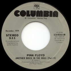 Pink Floyd Another Brick In The Wall (Part II) VINYL 7" USED