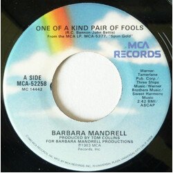 Barbara Mandrell One Of A Kind Pair Of Fools USED VINYL 7INCH 45 RPM