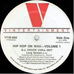 Chuck Chillout Hip Hop On Wax-Volume 1 VINYL 12" USED