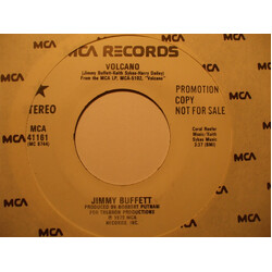 Jimmy Buffett Volcano USED VINYL 7INCH 45 RPM SINGLE PROMO