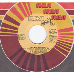 The Memphis Horns Just For Your Love Vinyl 7" USED