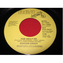 Gordon Grody How About Me Vinyl 7" USED
