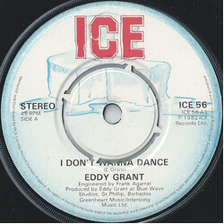 Eddy Grant I Don't Wanna Dance USED VINYL 7INCH 45 RPM SINGLE