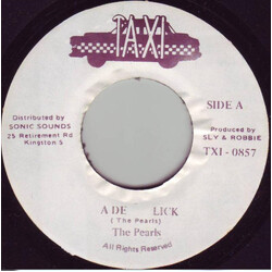 The Pearls (7) A De Lick USED VINYL 7INCH 45 RPM SINGLE