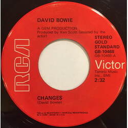 David Bowie Changes USED VINYL 7INCH 45 RPM SINGLE REISSUE STEREO