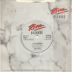 Ken Dodd Little Words Vinyl 7" USED