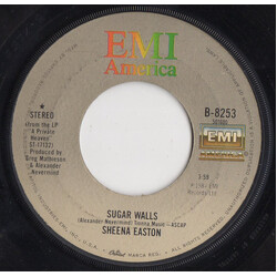 Sheena Easton Sugar Walls USED VINYL 7INCH SINGLE STEREO