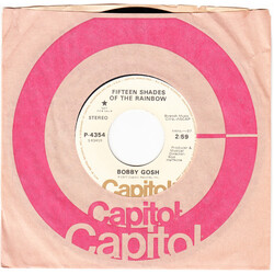 Bobby Gosh Fifteen Shades Of The Rainbow USED VINYL 7INCH 45 RPM SINGLE PROMO STEREO MONO
