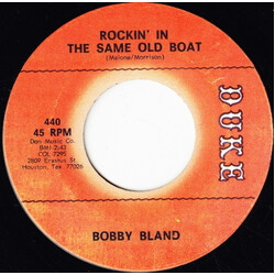 Bobby Bland Rockin' In The Same Old Boat USED VINYL 7INCH 45 RPM SINGLE