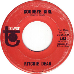 Ritchie Dean Goodbye Girl Vinyl 7" USED