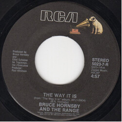Bruce Hornsby And The Range The Way It Is VINYL 7" USED