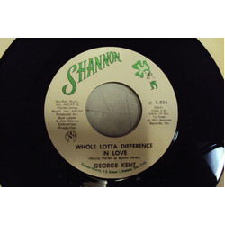 George Kent Whole Lotta Difference In Love / Coming Back On Your Mind USED VINYL 7INCH 45 RPM SINGLE