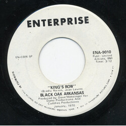 Black Oak Arkansas King's Row USED VINYL 7INCH 45 RPM SINGLE PROMO