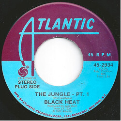 Black Heat The Jungle USED VINYL 7INCH 45 RPM PROMO STEREO MONO
